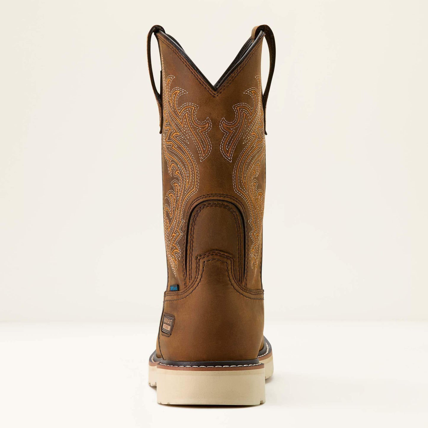 Ariat Men Activator Argo Waterproof Round Toe Work Boot