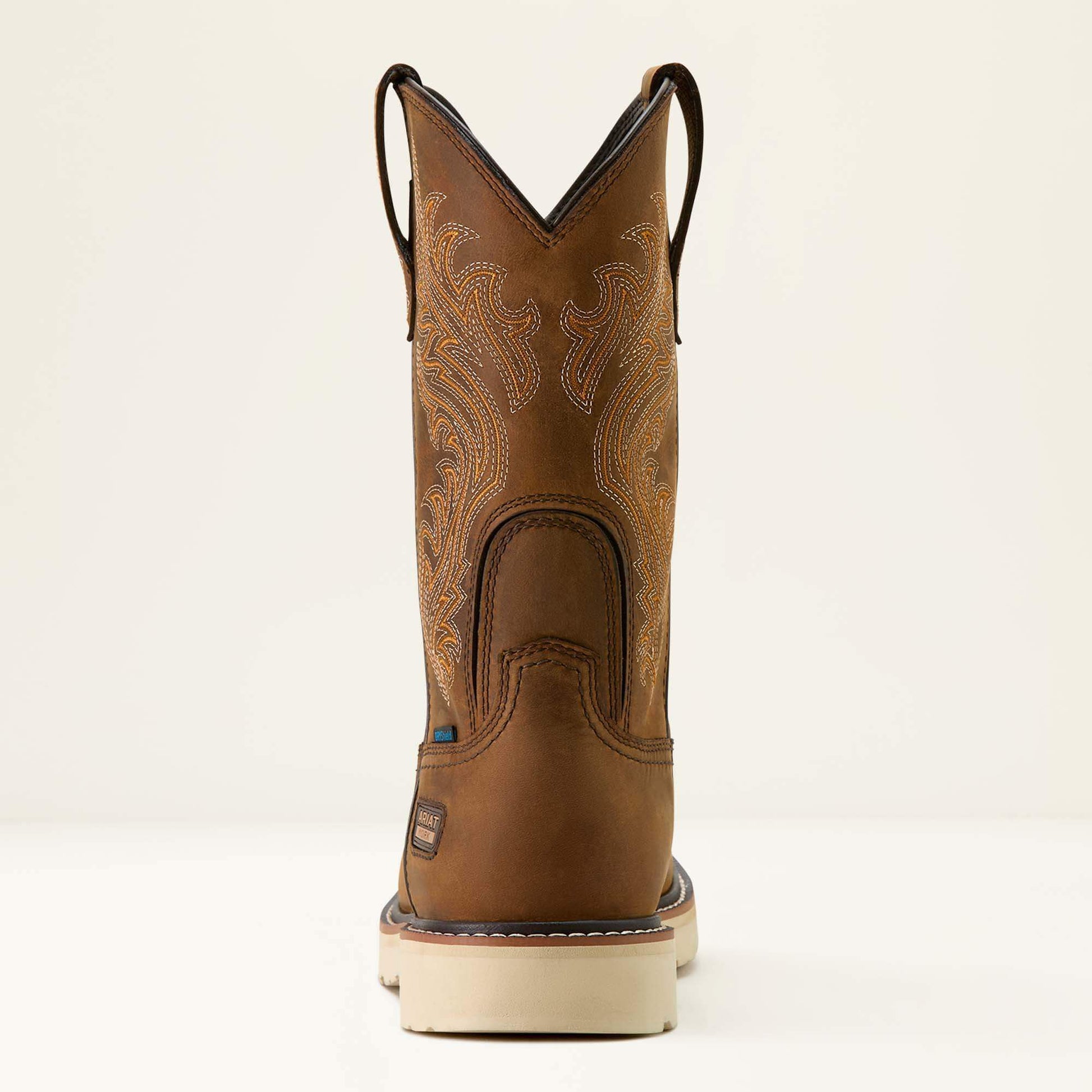 Ariat Men Activator Argo Waterproof Round Toe Work Boot