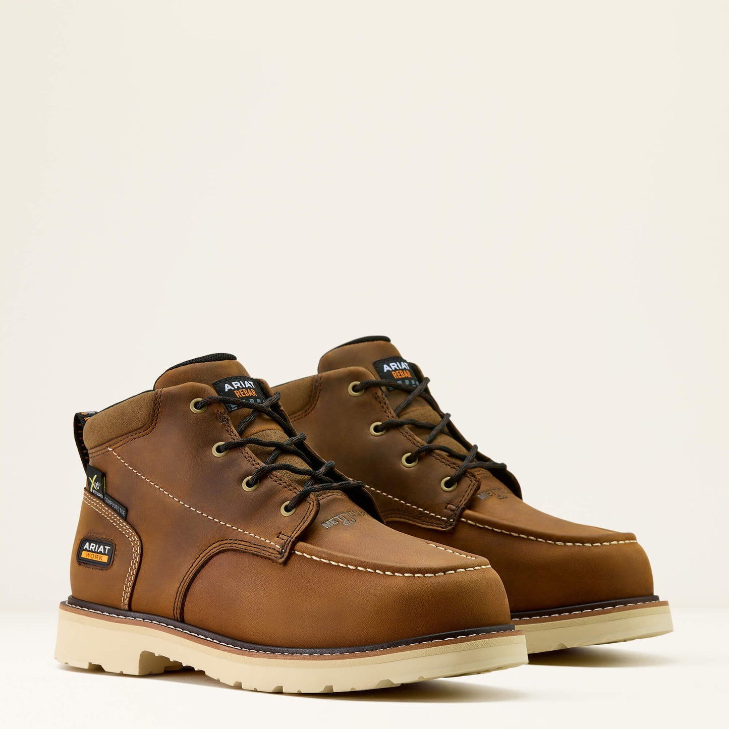 Ariat Men Rebar Lift Chukka MetGuard Composite Toe Work Boot