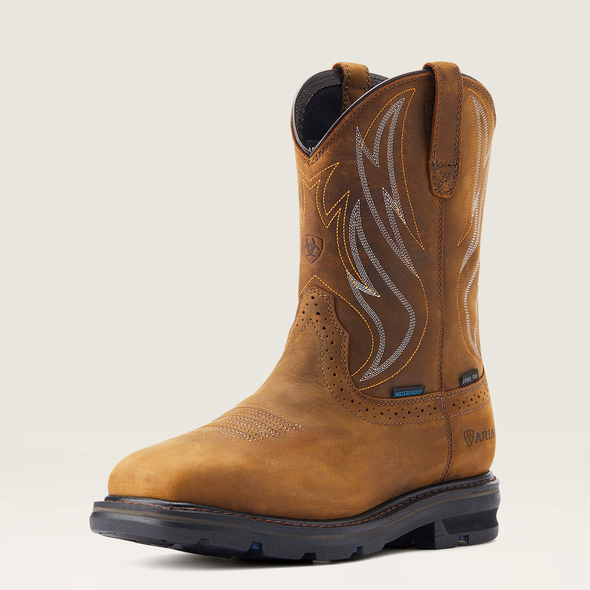 Ariat Men Sierra Shock Shield Waterproof Steel Toe Work Boot