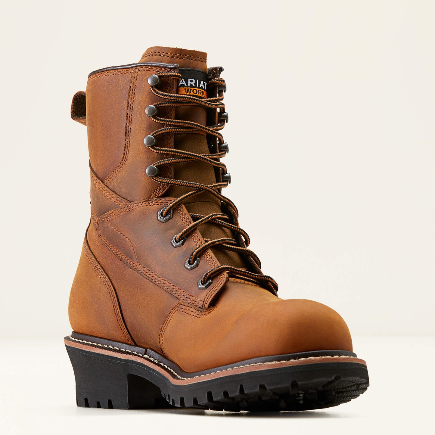 Ariat Men Logger Shock Shield Waterproof Work Boot