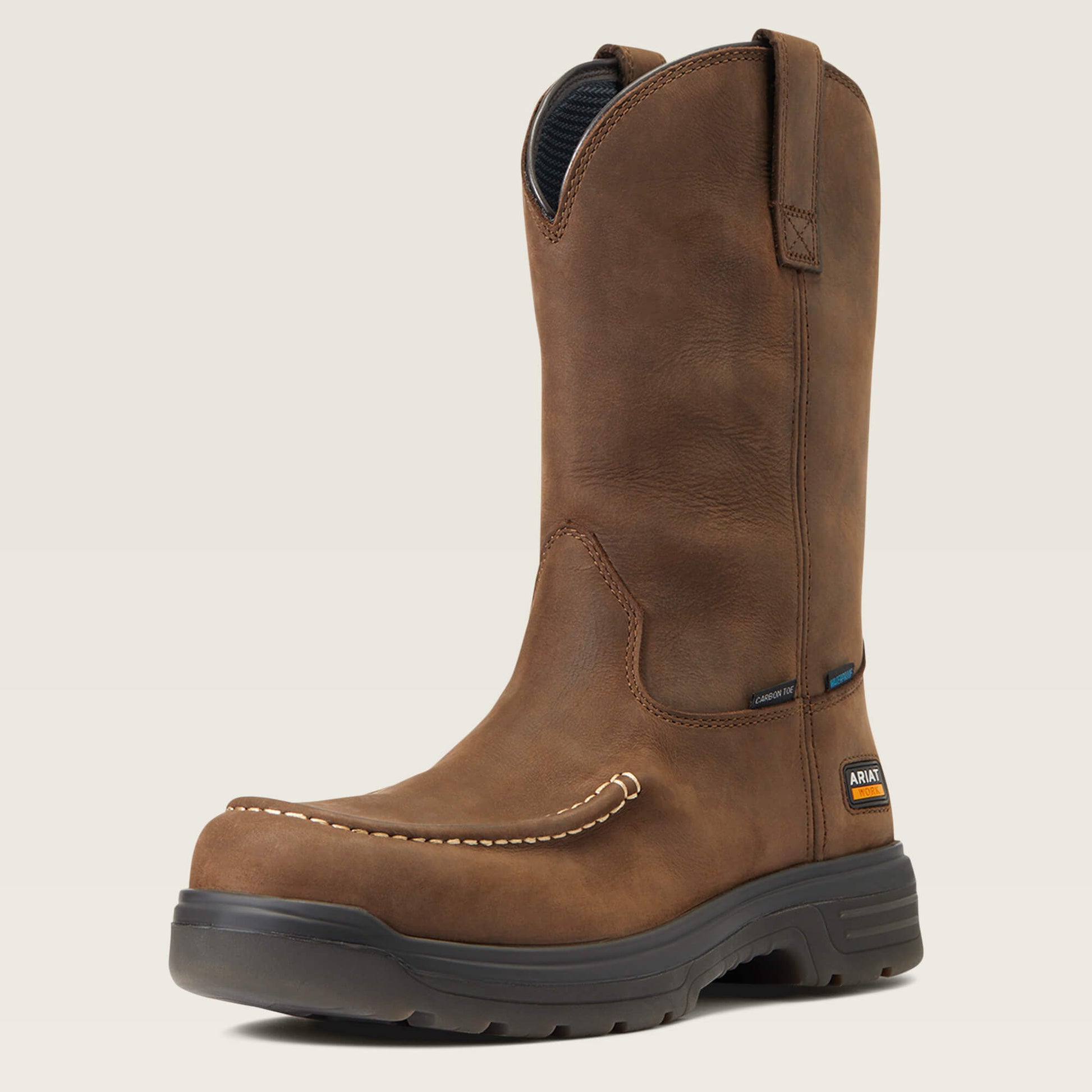 Ariat Men Turbo Moc Toe Waterproof Carbon Toe Work Boot