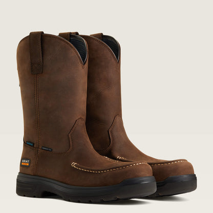 Ariat Men Turbo Moc Toe Waterproof Carbon Toe Work Boot