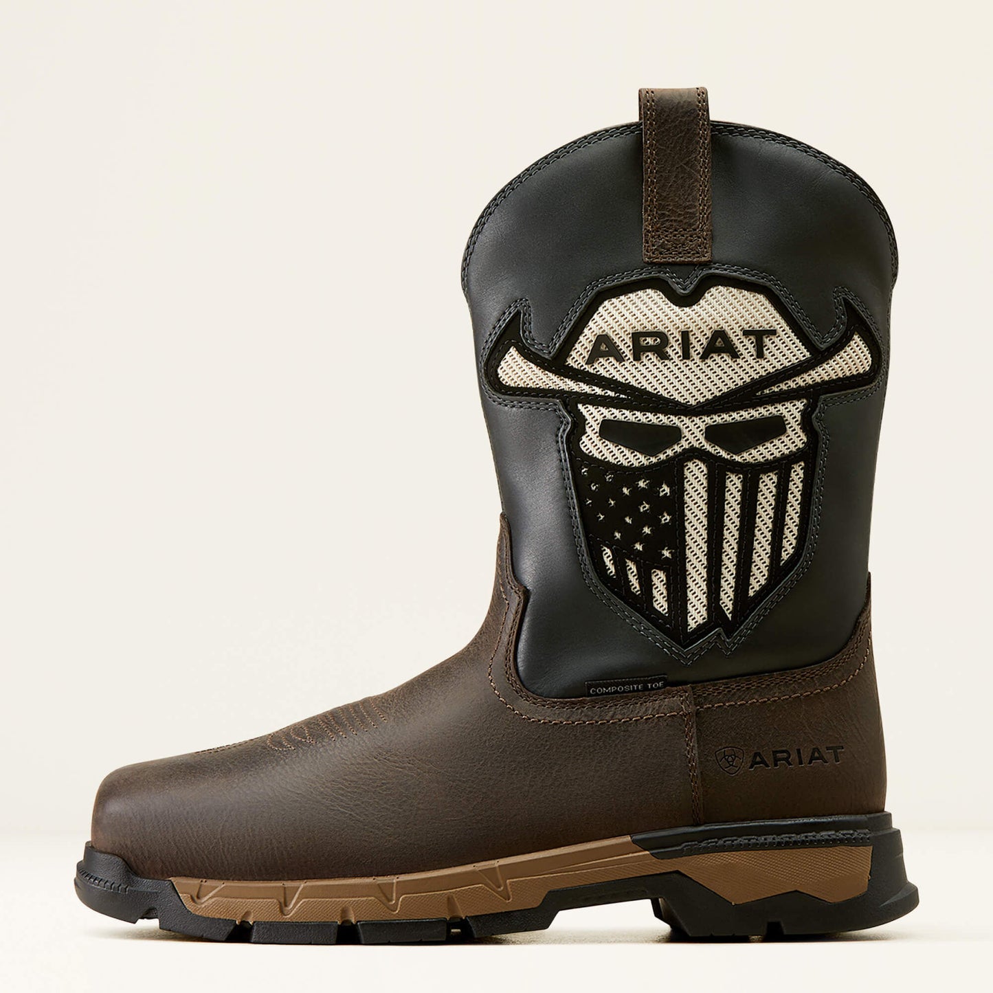 Ariat Men Rebar Flex Western VentTEK Incognito Composite Toe Work Boot