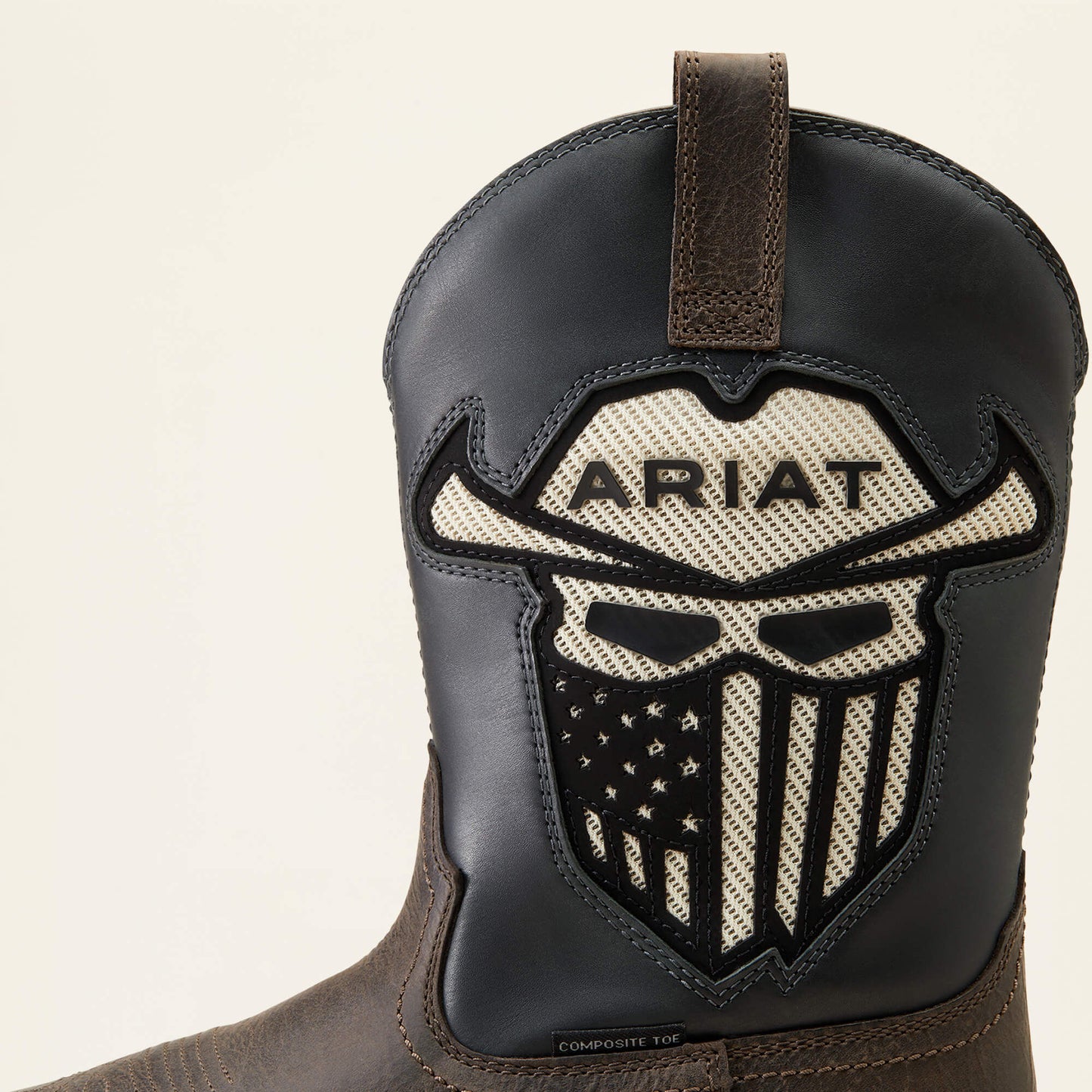 Ariat Men Rebar Flex Western VentTEK Incognito Composite Toe Work Boot