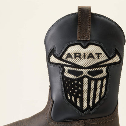 Ariat Men Rebar Flex Western VentTEK Incognito Composite Toe Work Boot