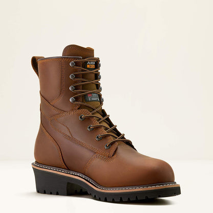 Ariat Men Logger Shock Shield Waterproof Insulated Work Boot