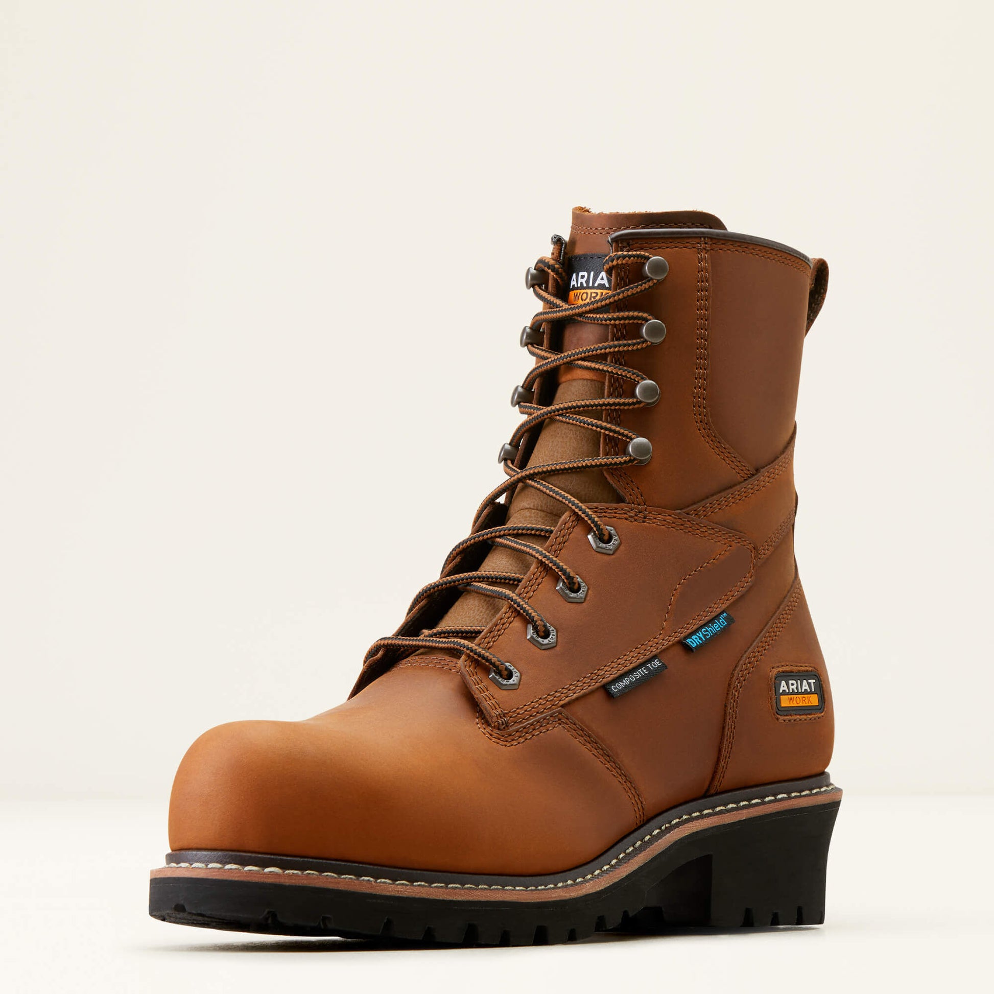 Ariat Men Logger Shock Shield Waterproof Composite Toe Work Boot