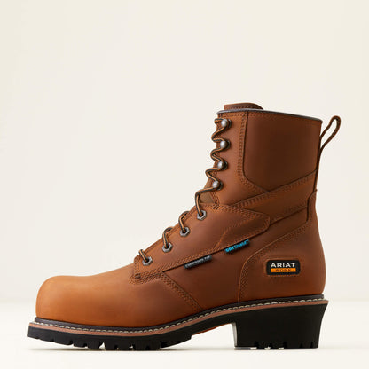 Ariat Men Logger Shock Shield Waterproof Composite Toe Work Boot