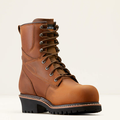 Ariat Men Logger Shock Shield Waterproof Composite Toe Work Boot
