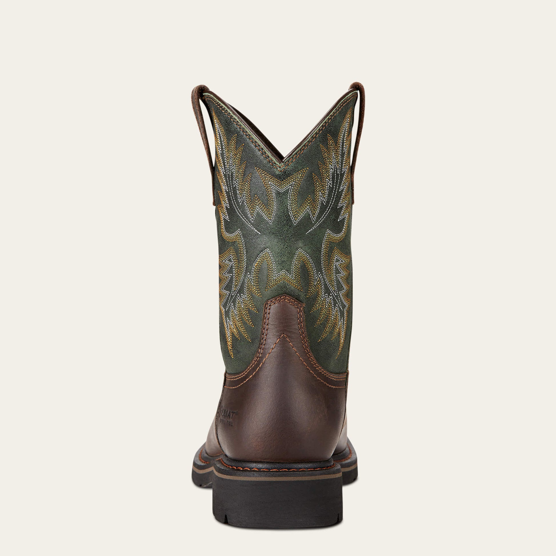 Ariat Men Sierra Wide Square Toe Steel Toe Work Boot