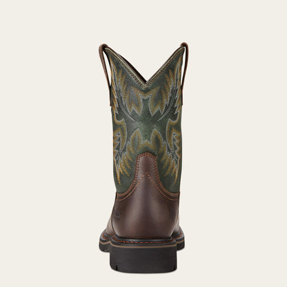 Ariat Men Sierra Wide Square Toe Steel Toe Work Boot