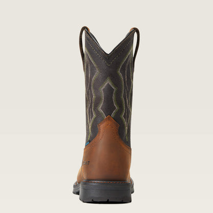 Ariat Men RigTek Wide Square Toe Waterproof Composite Toe Work Boot