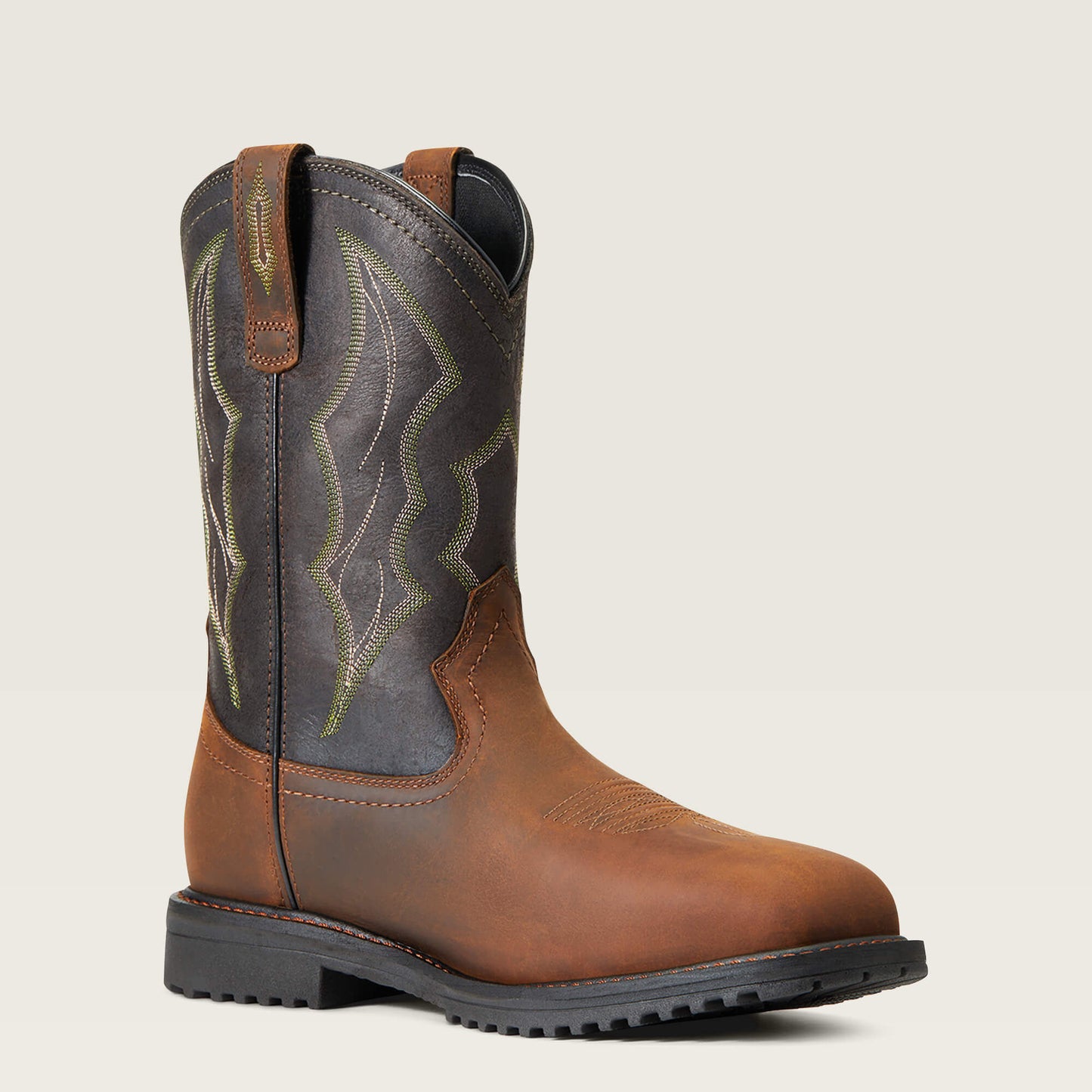 Ariat Men RigTek Wide Square Toe Waterproof Composite Toe Work Boot