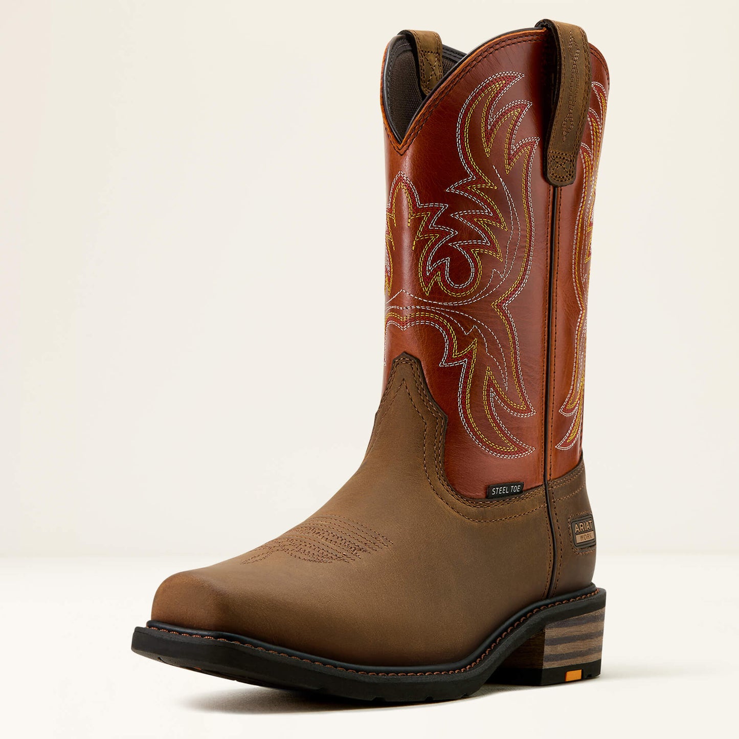 Ariat Men Ironside Square Toe Steel Toe Work Boot