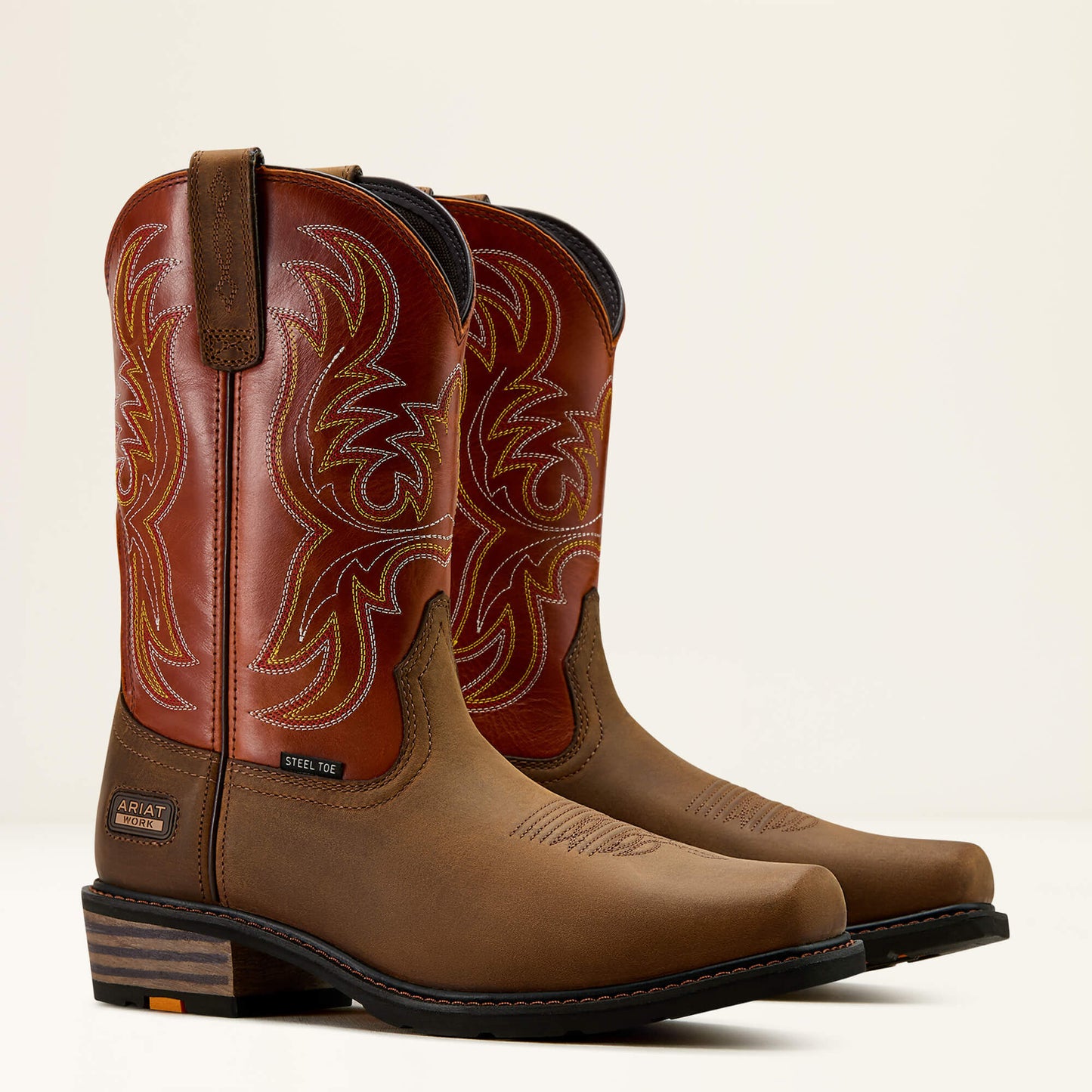 Ariat Men Ironside Square Toe Steel Toe Work Boot