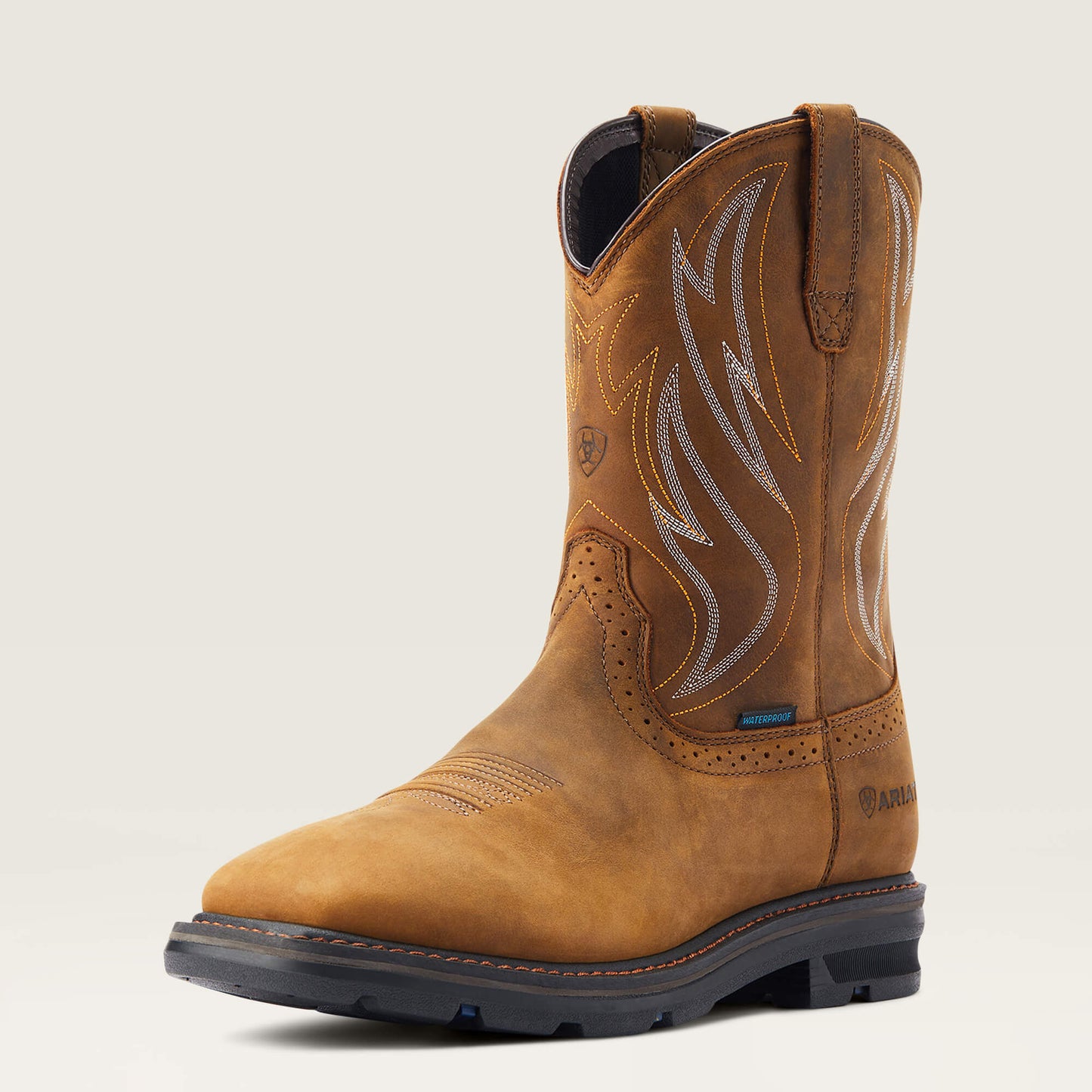Ariat Men Sierra Shock Shield Waterproof Work Boot