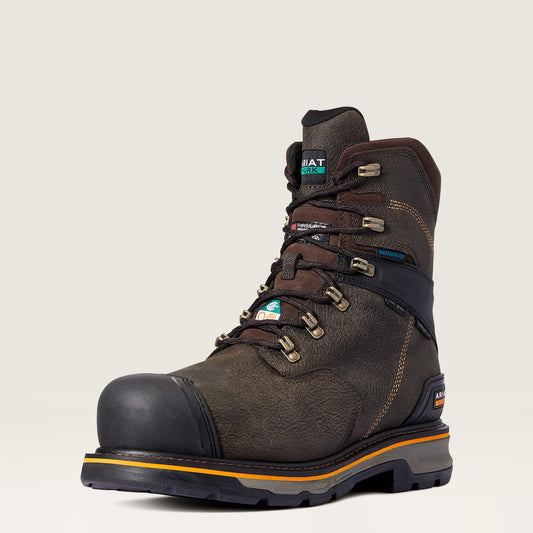 Ariat Men Stump Jumper 8" CSA Glacier Grip Waterproof 600g Composite Toe Work Boot