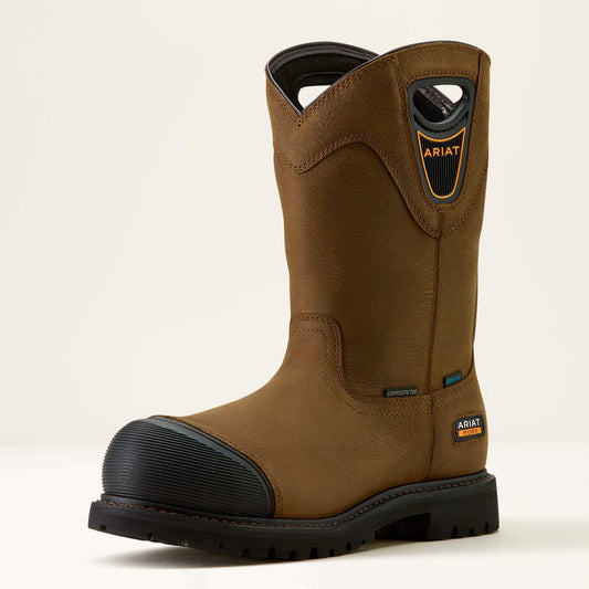 Ariat Men Longview Shock Shield Waterproof Composite Toe Work Boot