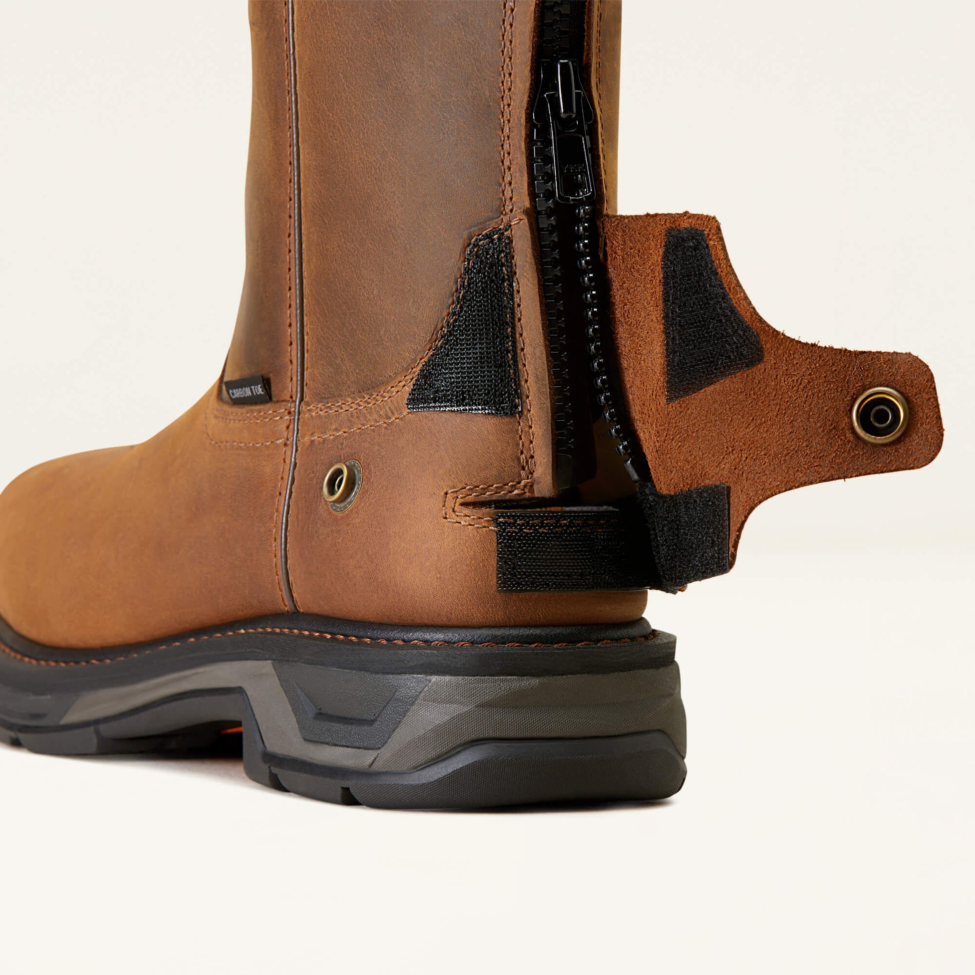 Ariat Men WorkHog XT Patriot EZ Zip Carbon Toe Work Boot
