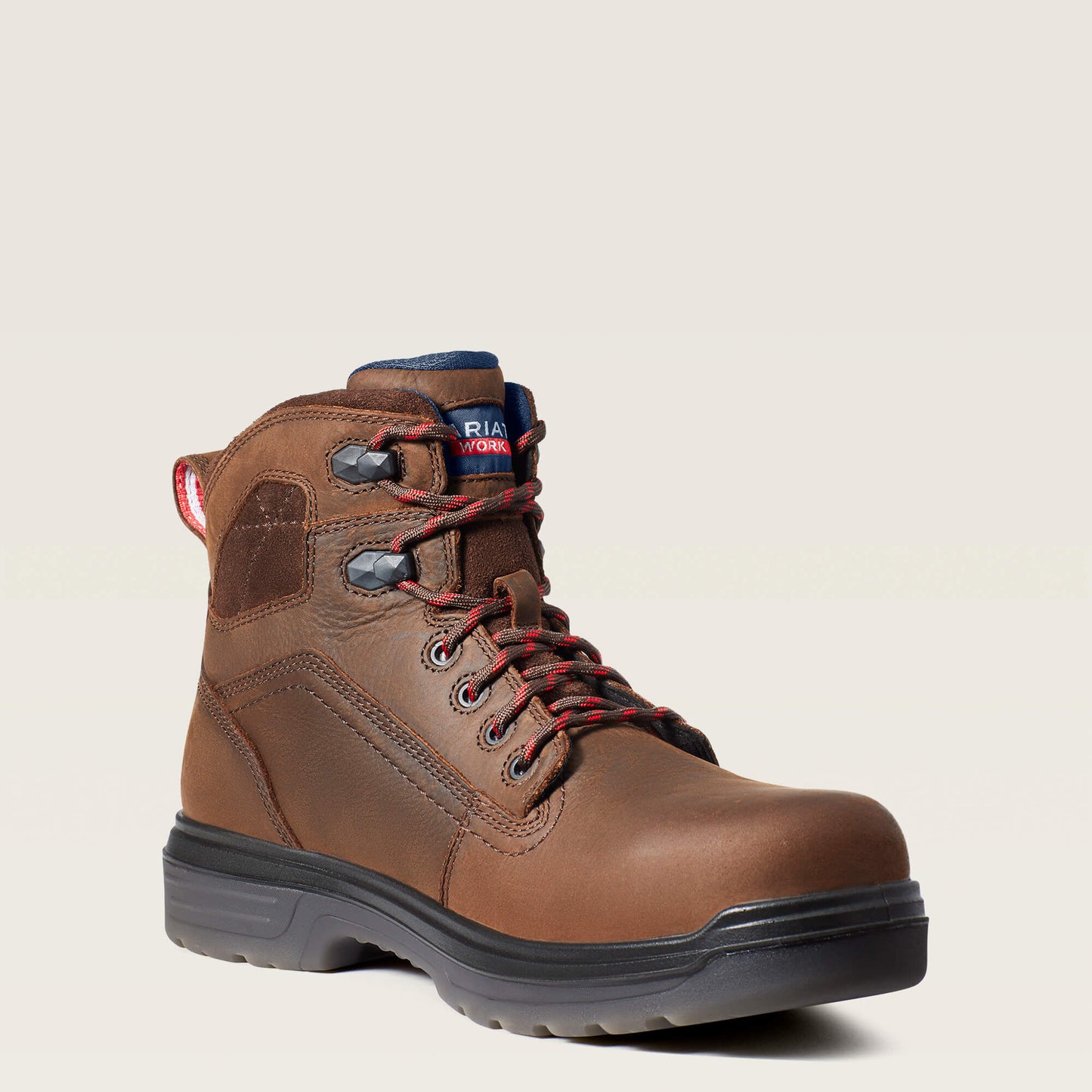 Ariat Men Turbo 6" USA Assembled Waterproof Carbon Toe Work Boot