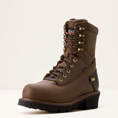 Ariat Men Powerline 8" 400G Waterproof 400g Composite Toe Work Boot