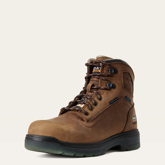 Ariat Men Turbo 6" H2O CSA Carbon Toe Work Boot
