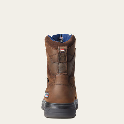 Ariat Men Turbo 8" USA Assembled Waterproof Carbon Toe Work Boot