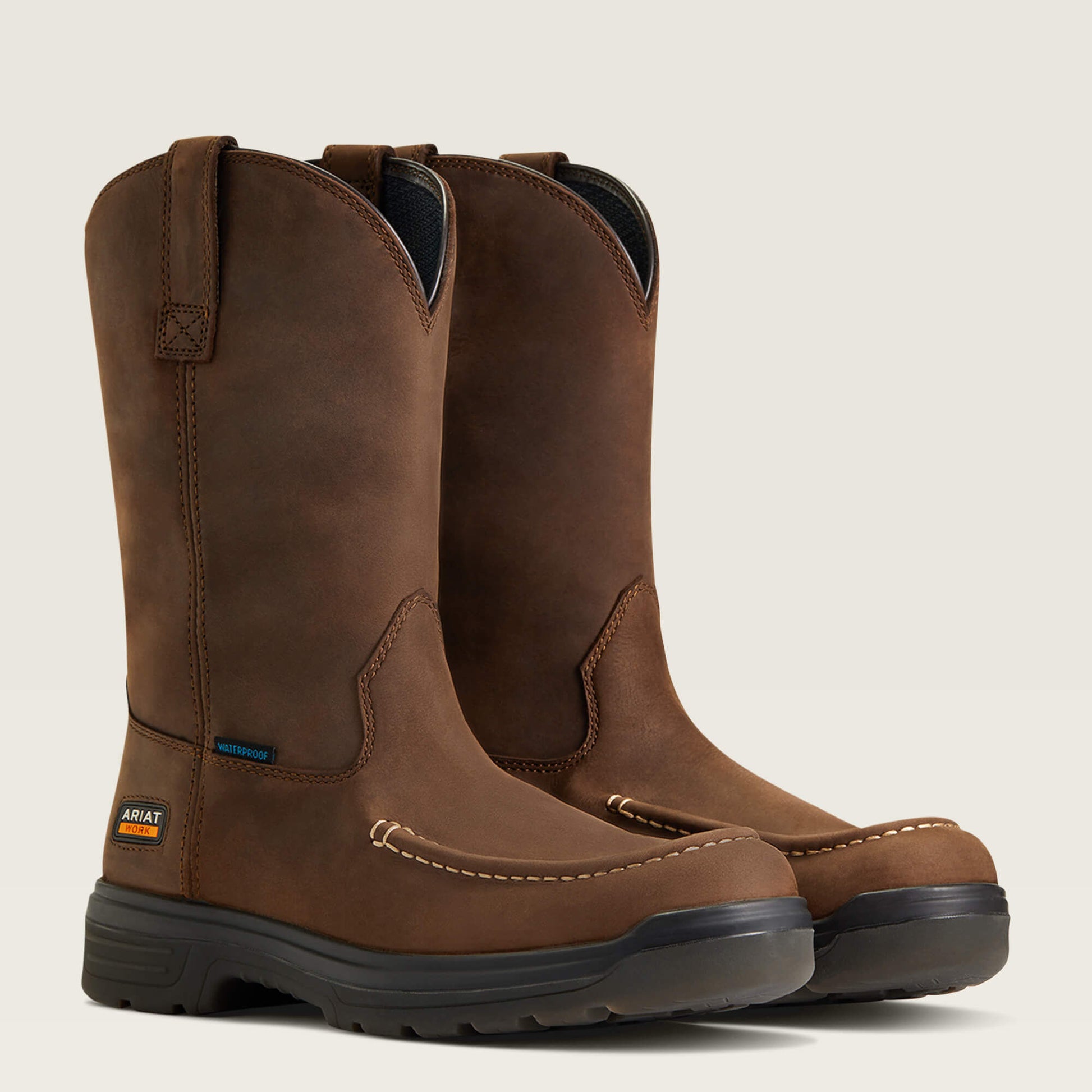 Ariat Men Turbo Moc Toe Waterproof Work Boot