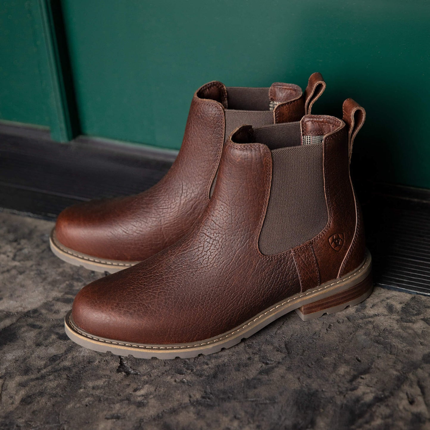 Ariat Men Wexford Bison Chelsea Boot