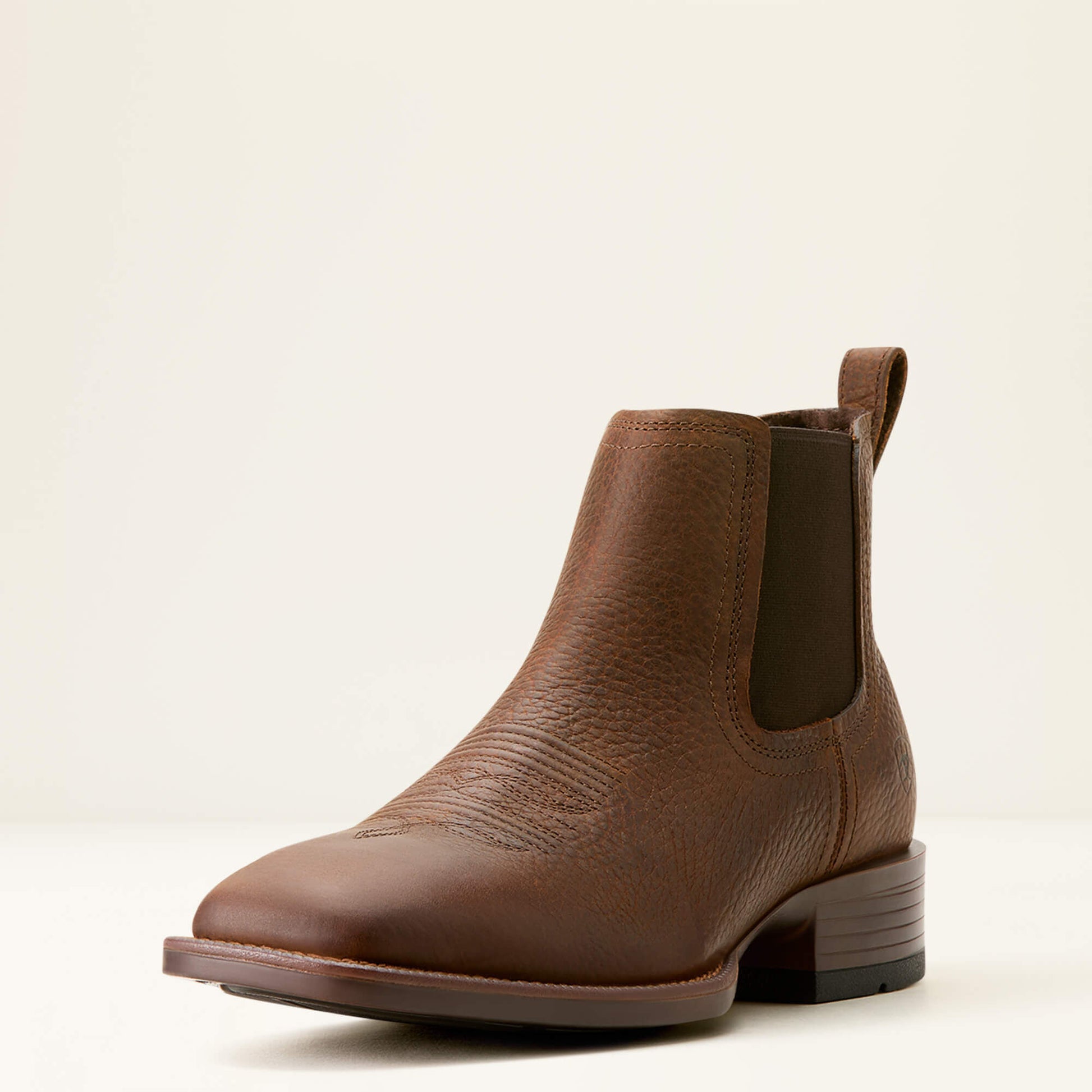 Ariat Men Booker Chelsea Wide Square Toe Western Boot
