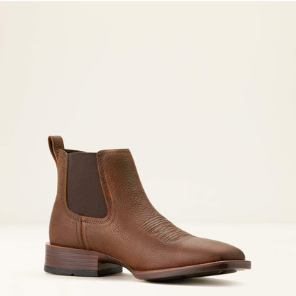 Ariat Men Booker Chelsea Wide Square Toe Western Boot