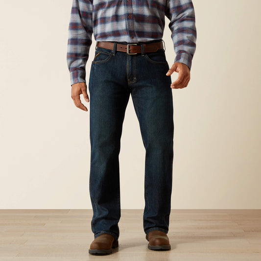 Ariat Men Men's Slim Fit Work Pants - Rebar Denim