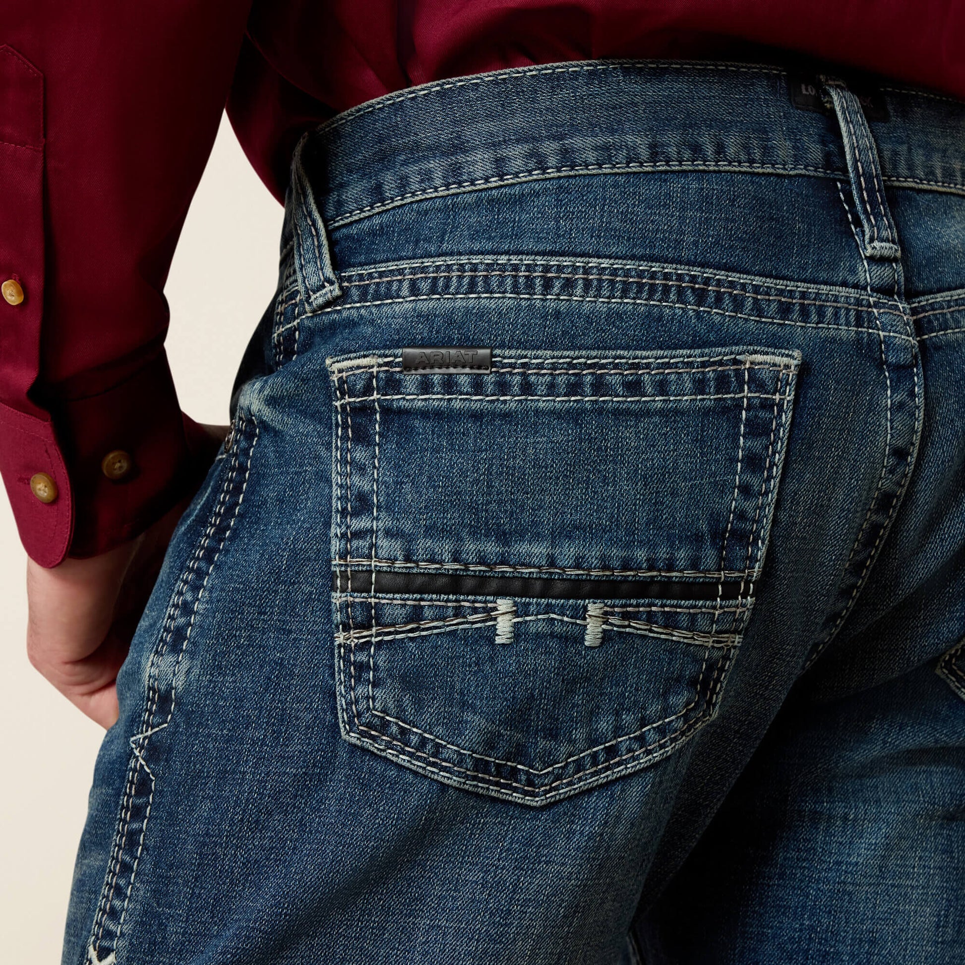 Ariat Men|Trends M7 Rocker Stretch Coltrane Stackable Straight Leg Jean