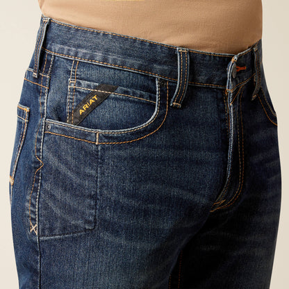 Ariat Men Rebar M4 Relaxed Rail Boot Cut Jean