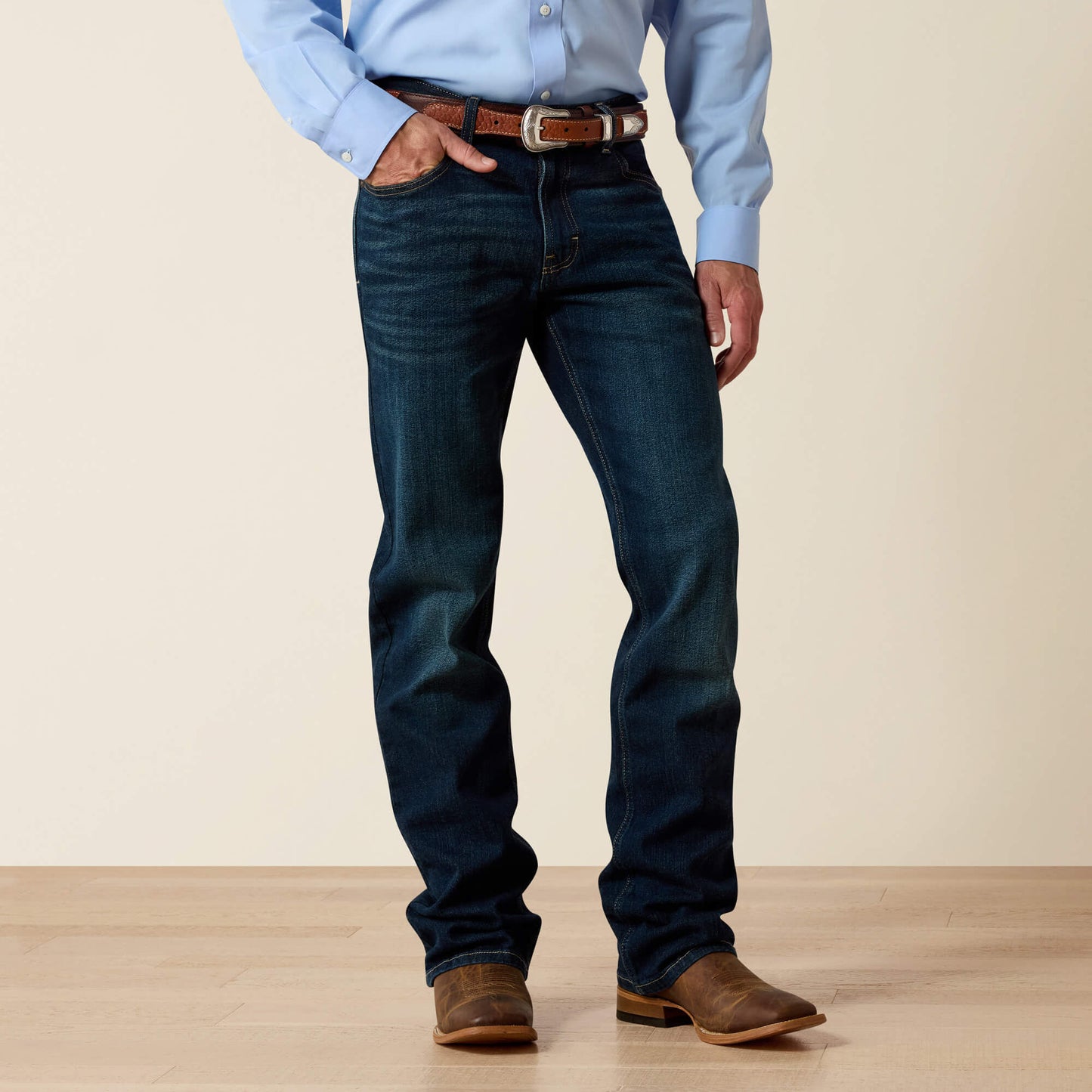 Ariat Men|Trends M5 Slim Stretch Legacy Stackable Straight Leg Jean