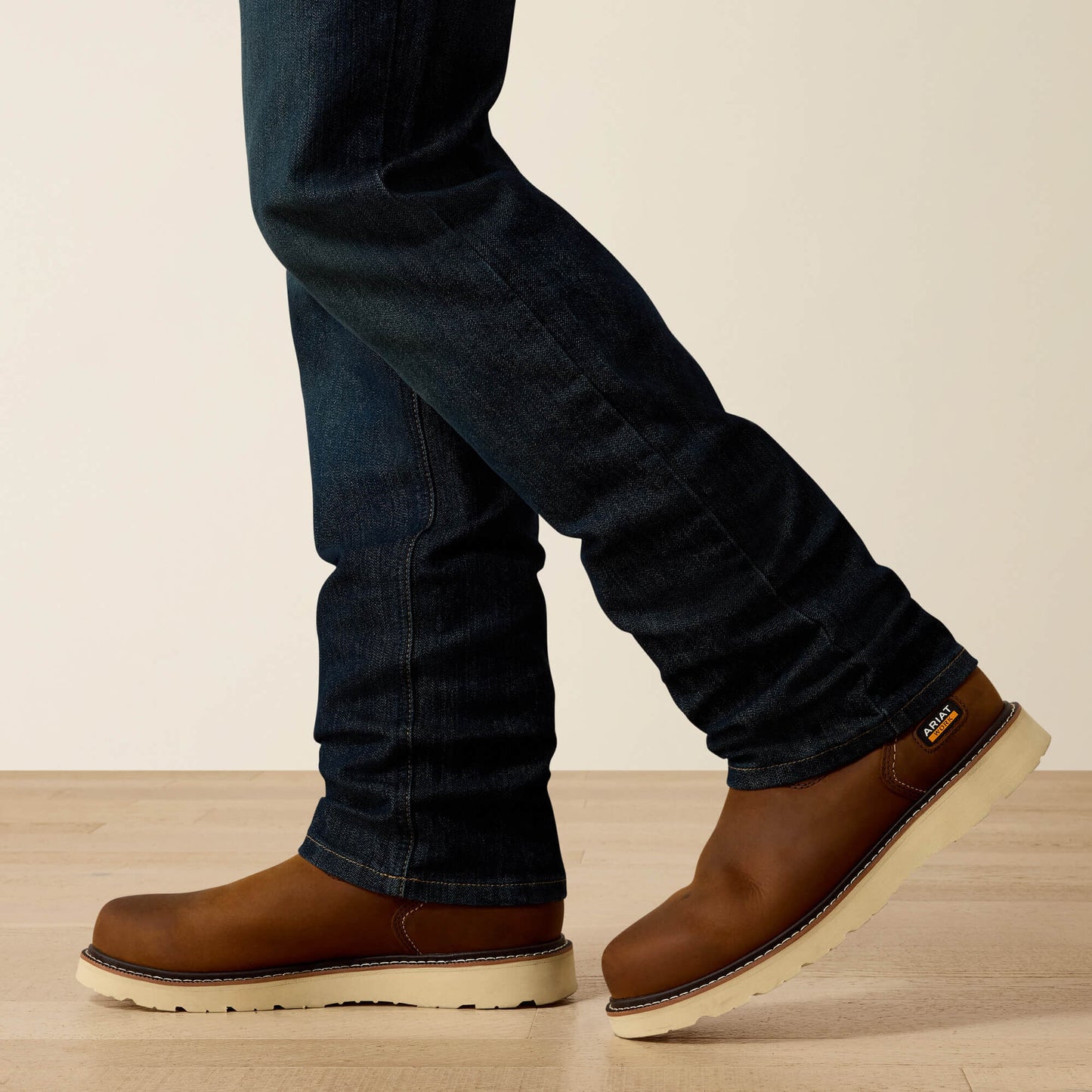 Ariat Men Rebar M4 Relaxed DuraStretch Basic Stackable Straight Leg Jean