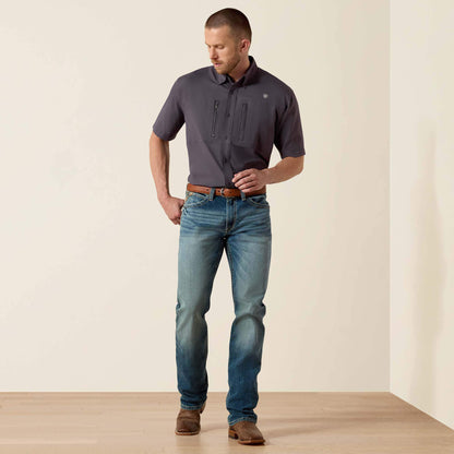 Ariat Men|Trends M4 Low Rise Stretch Shoreway Stackable Straight Leg Jean
