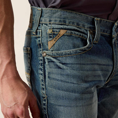 Ariat Men|Trends M4 Low Rise Stretch Shoreway Stackable Straight Leg Jean