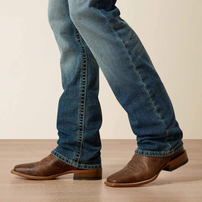 Ariat Men|Trends M4 Low Rise Stretch Shoreway Stackable Straight Leg Jean