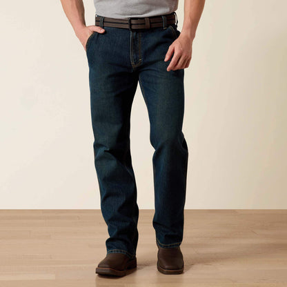Ariat Men Rebar M4 Low Rise DuraStretch Workhorse Boot Cut Jean