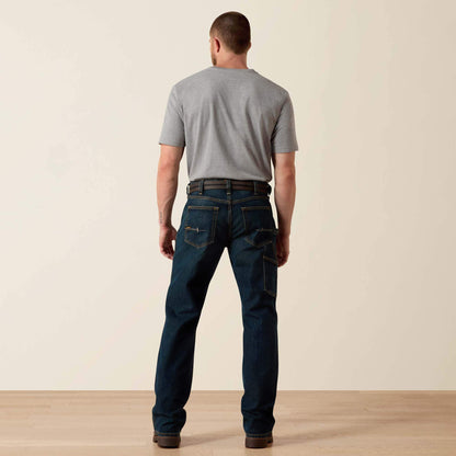 Ariat Men Rebar M4 Low Rise DuraStretch Workhorse Boot Cut Jean