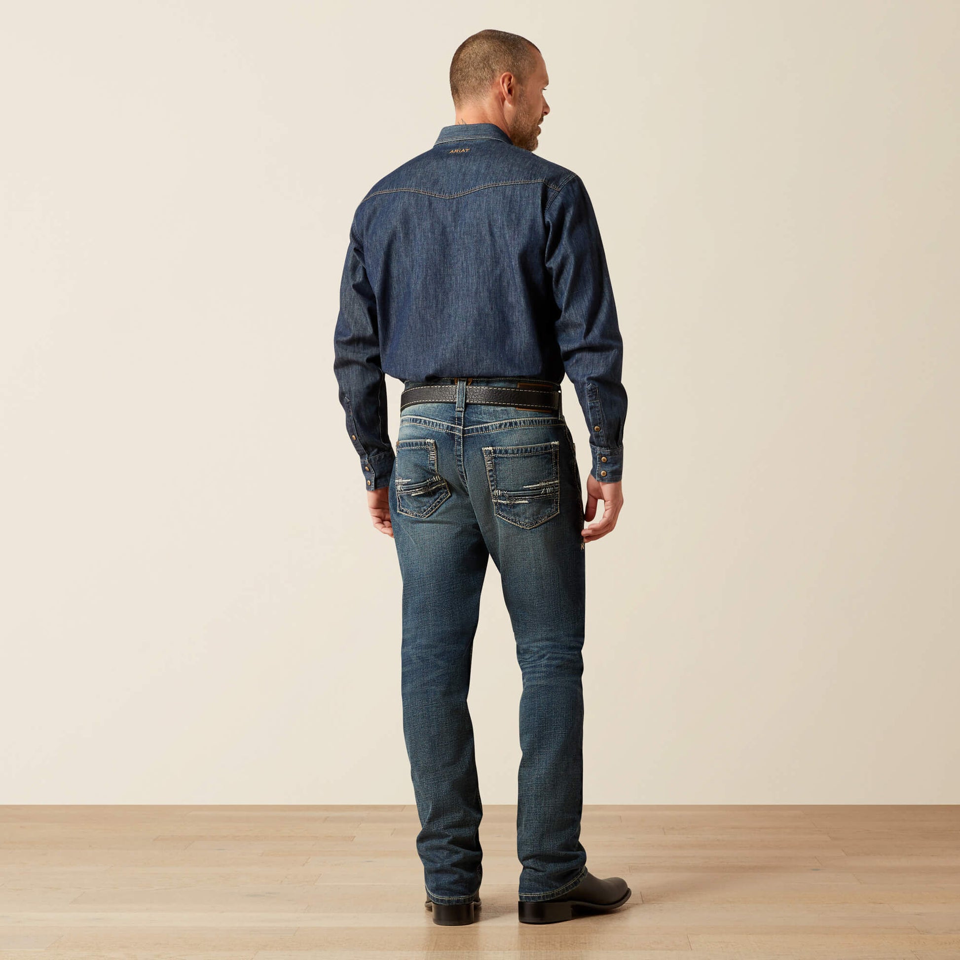 Ariat Men|Trends M5 Slim Stretch Adkins Stackable Straight Leg Jean