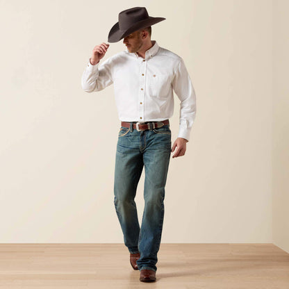 Ariat Men|Trends M5 Slim Gambler Stackable Straight Leg Jean