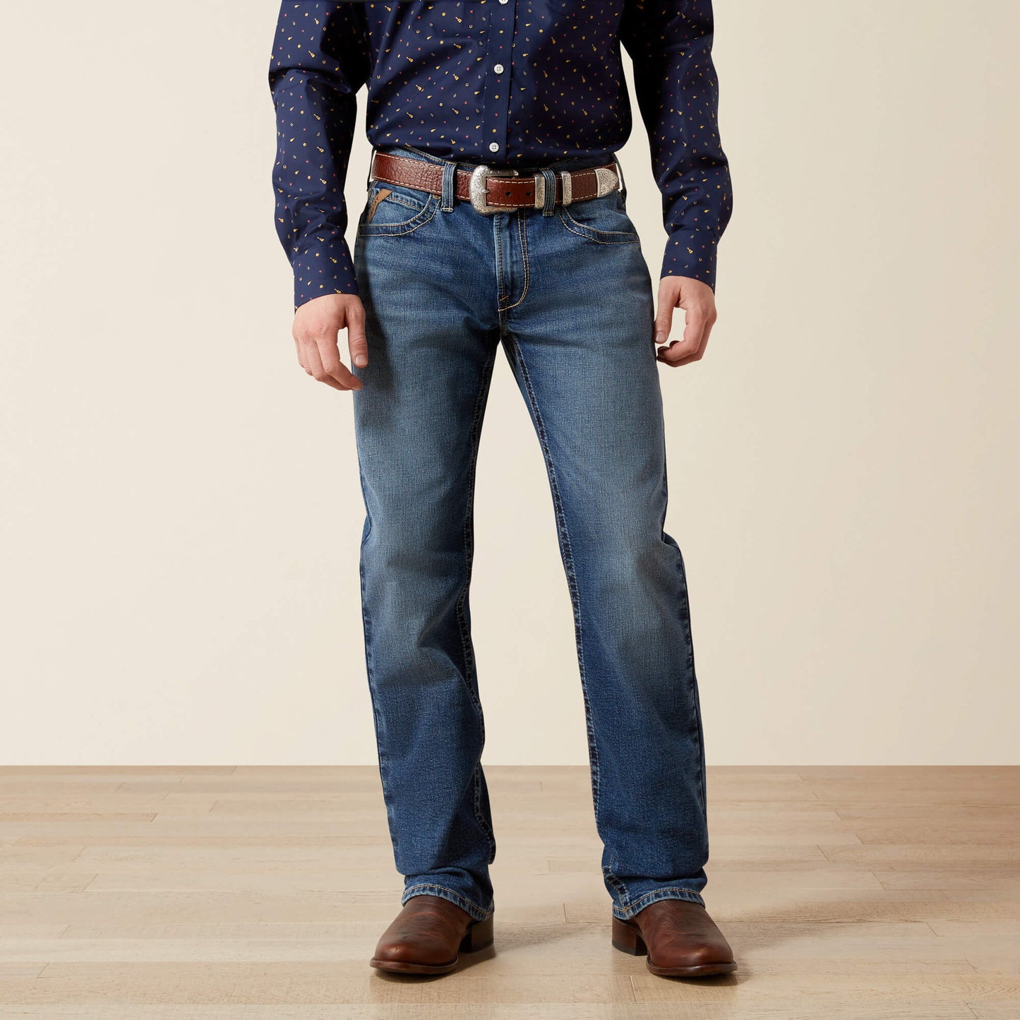 Ariat Men|Trends M5 Straight Calico Straight Leg Jean