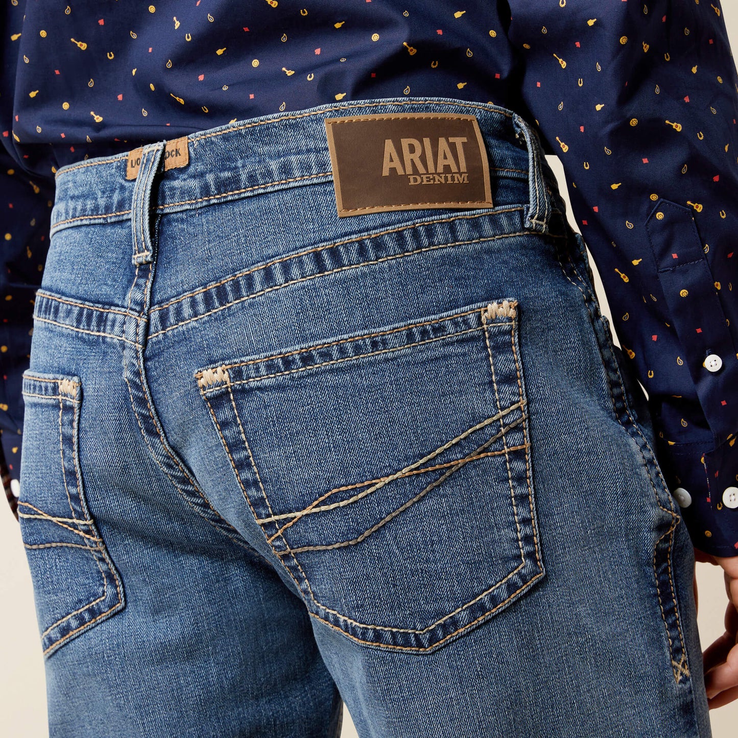 Ariat Men|Trends M5 Straight Calico Straight Leg Jean