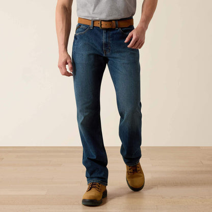 Ariat Men Rebar M3 Loose DuraStretch Basic Stackable Straight Leg Jean