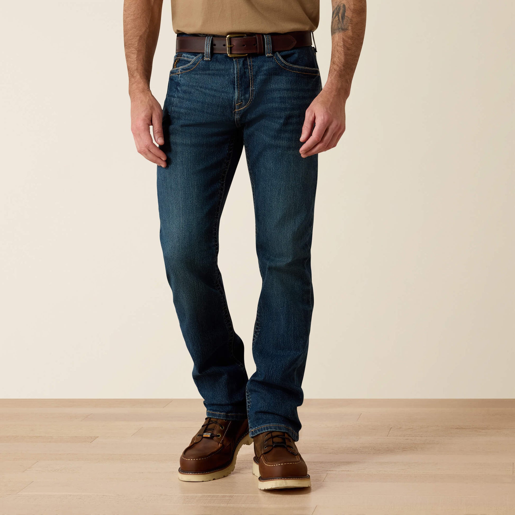 Ariat Men Rebar M7 DuraStretch Edge Stackable Straight Leg Jean