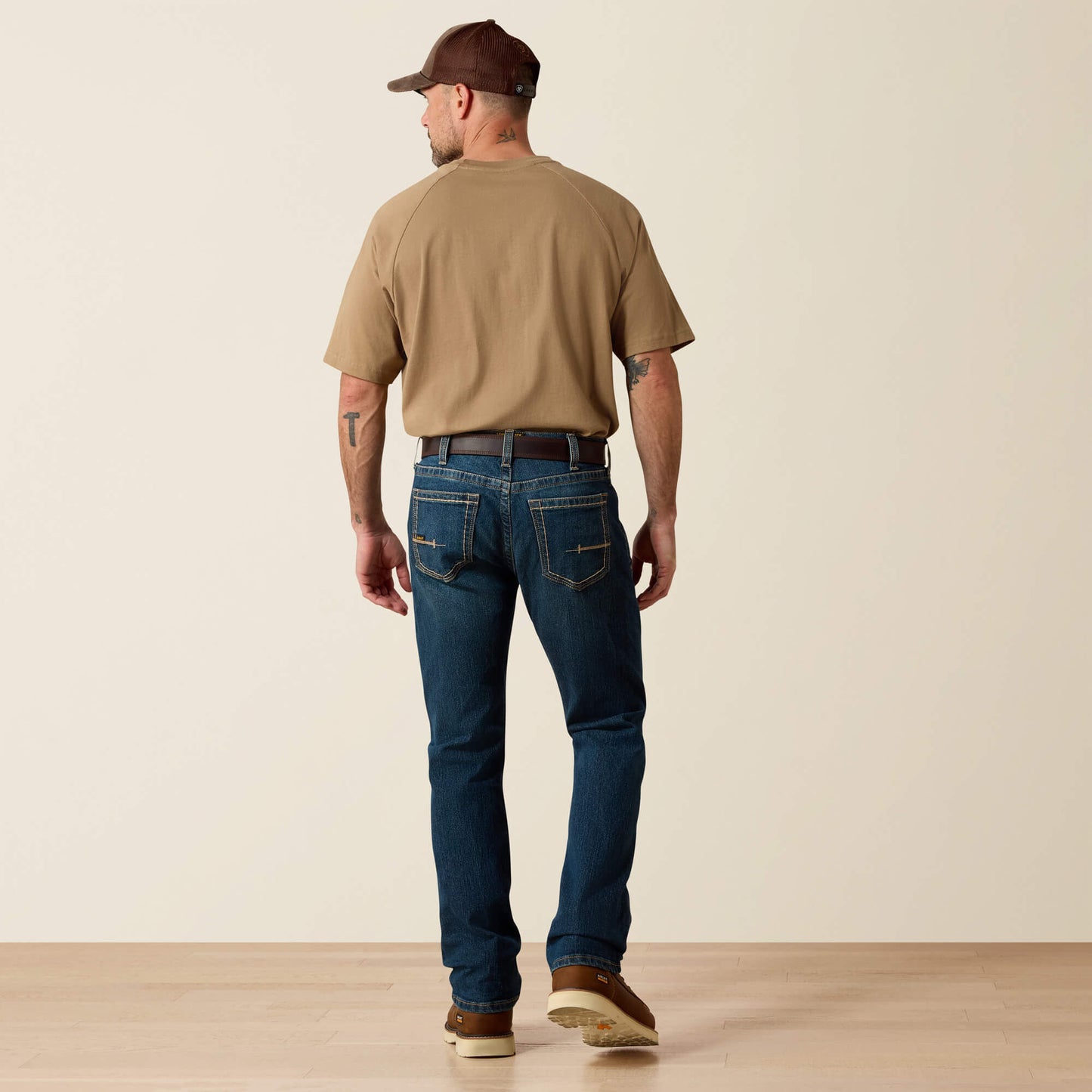 Ariat Men Rebar M7 DuraStretch Edge Stackable Straight Leg Jean
