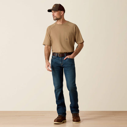 Ariat Men Rebar M7 DuraStretch Edge Stackable Straight Leg Jean